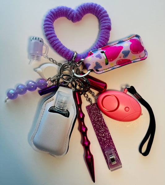 Heartfelt #1- Safety Defense Keychain